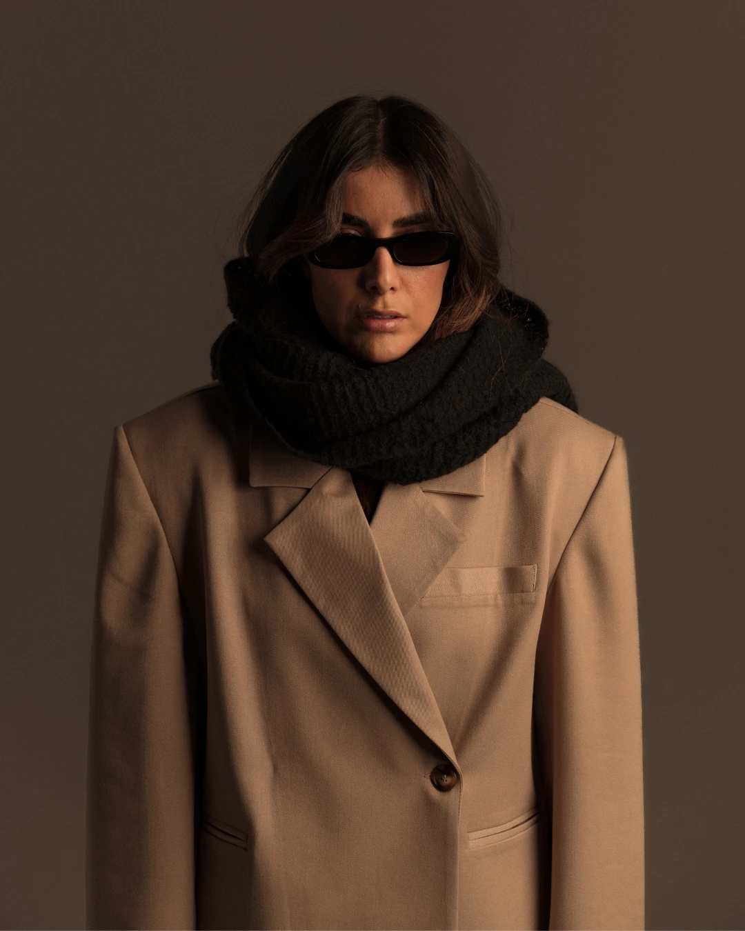 coat069 - کت گاباردين چاک بغل