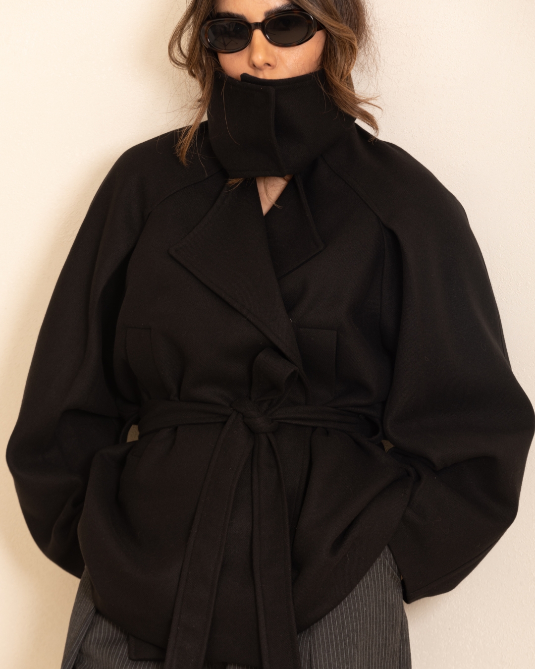 coat118 - کت فوتر يقه ايستاده
